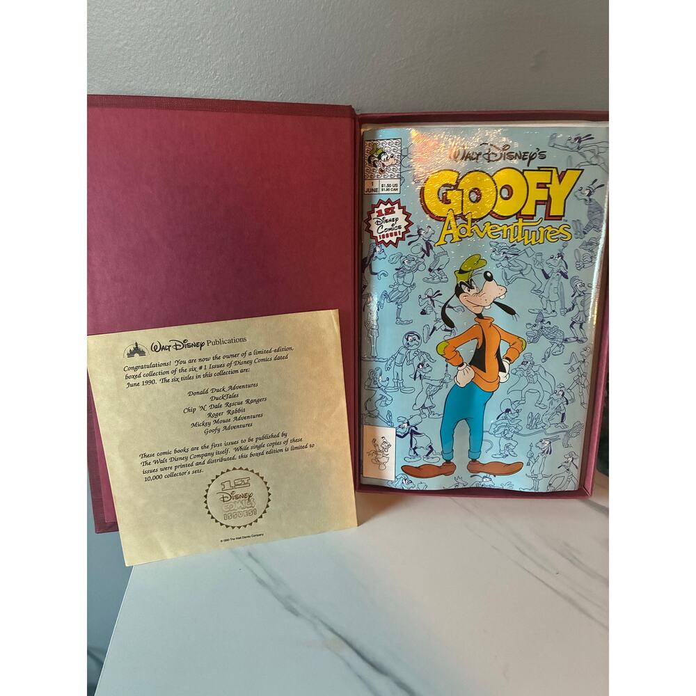 Disney Comics Collector’s Edition First Issues Boxed Set Limited 10,000 Sealed